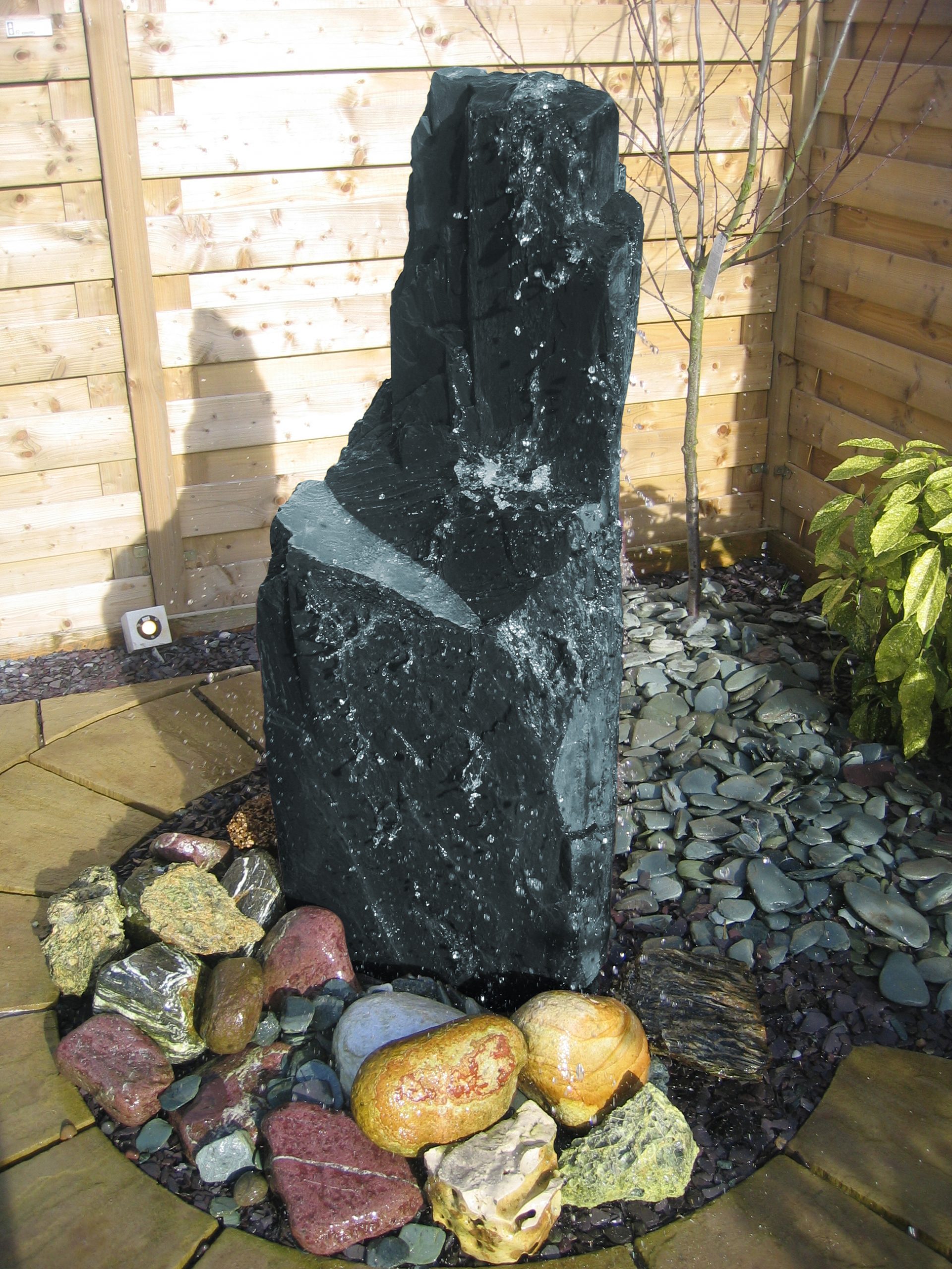 Slate Monolith 1500 for garden and landscaping designs