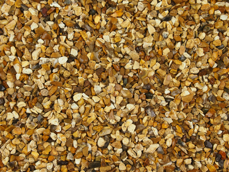 Yellow Spar aggregate mix for pebbledash render and flooring systems such as terrazzo