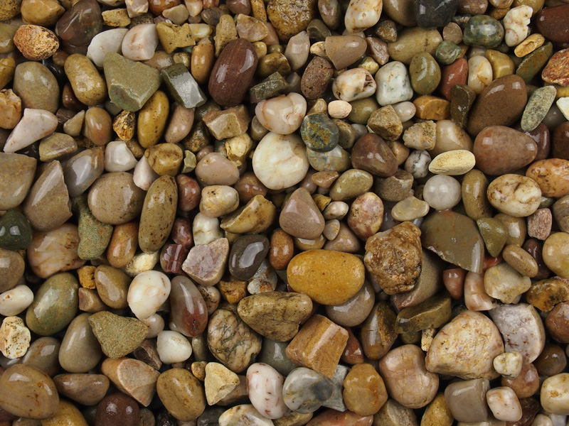 Pea Gravel that can be used for landscaping design and filtration for the water industry