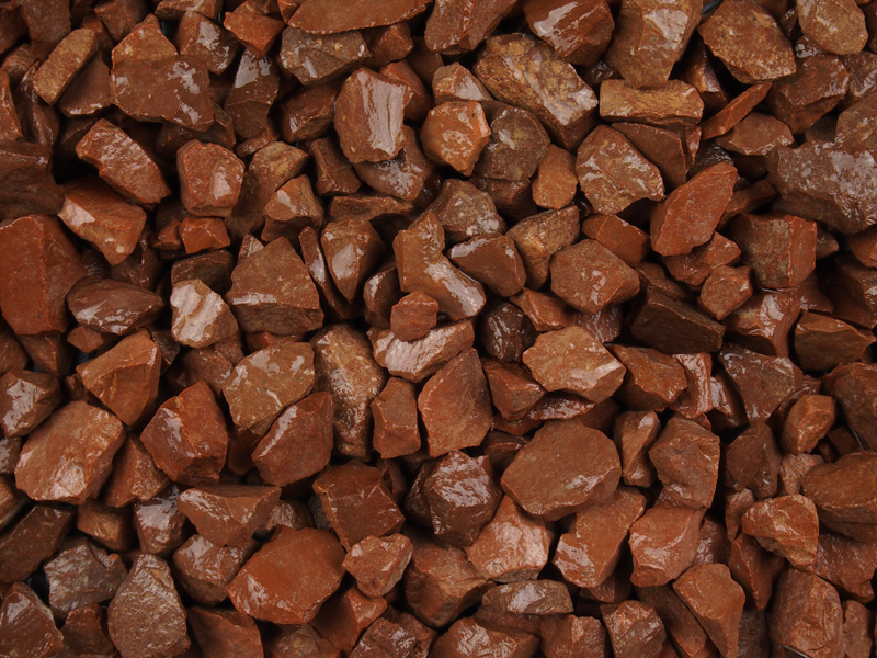 Red Granite Gravel for landscaping and gardening uses